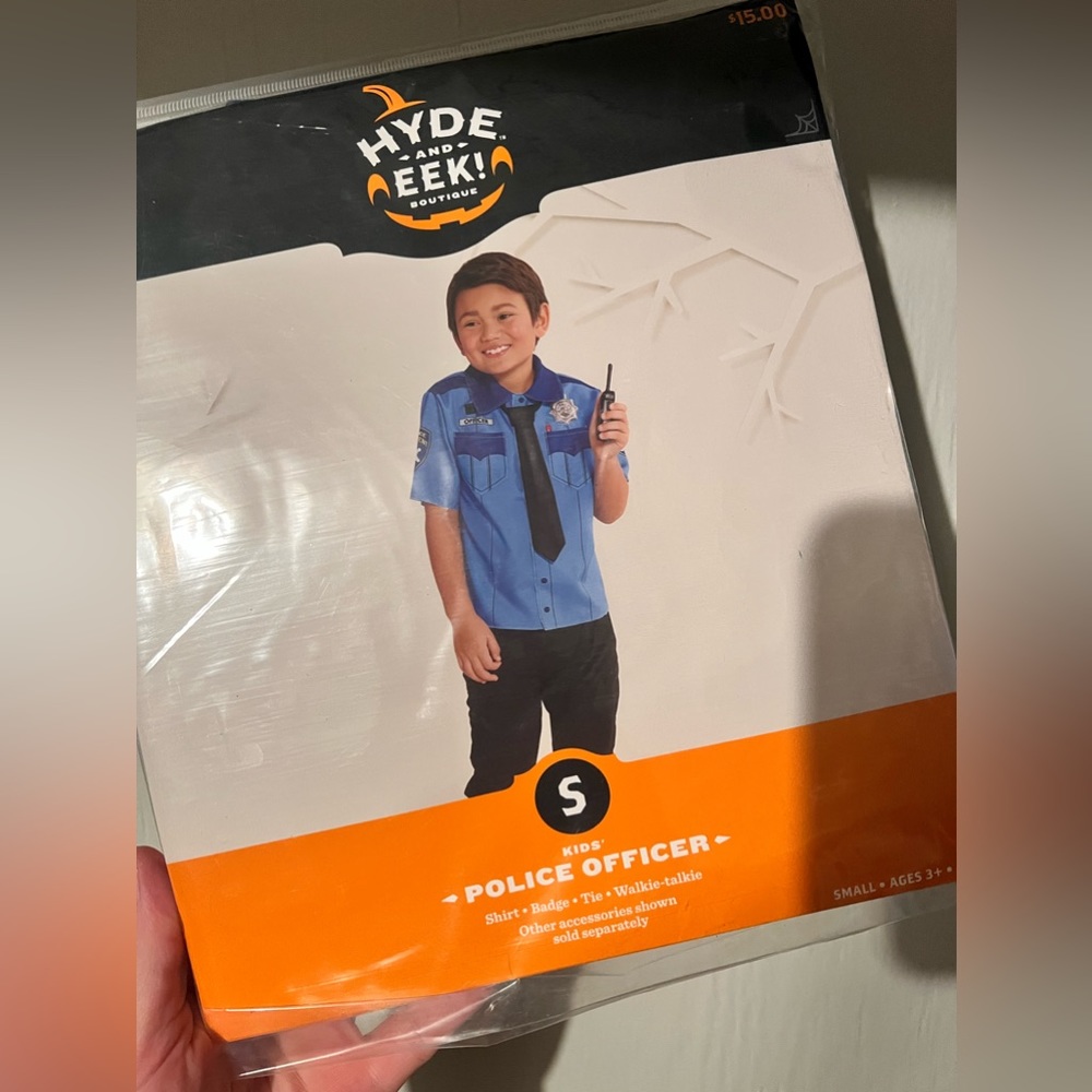 Kids police officer, Halloween costume